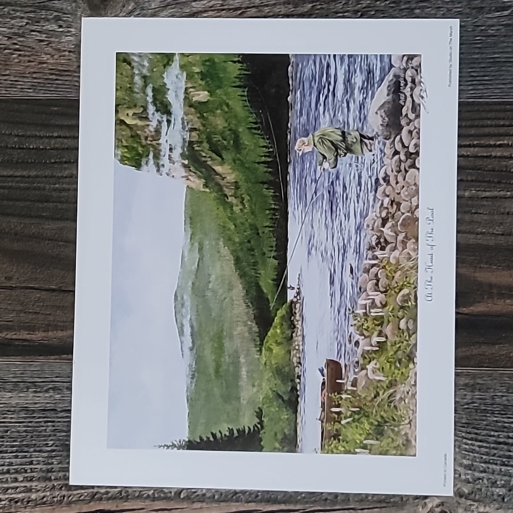 At The Head of the Pool Print
